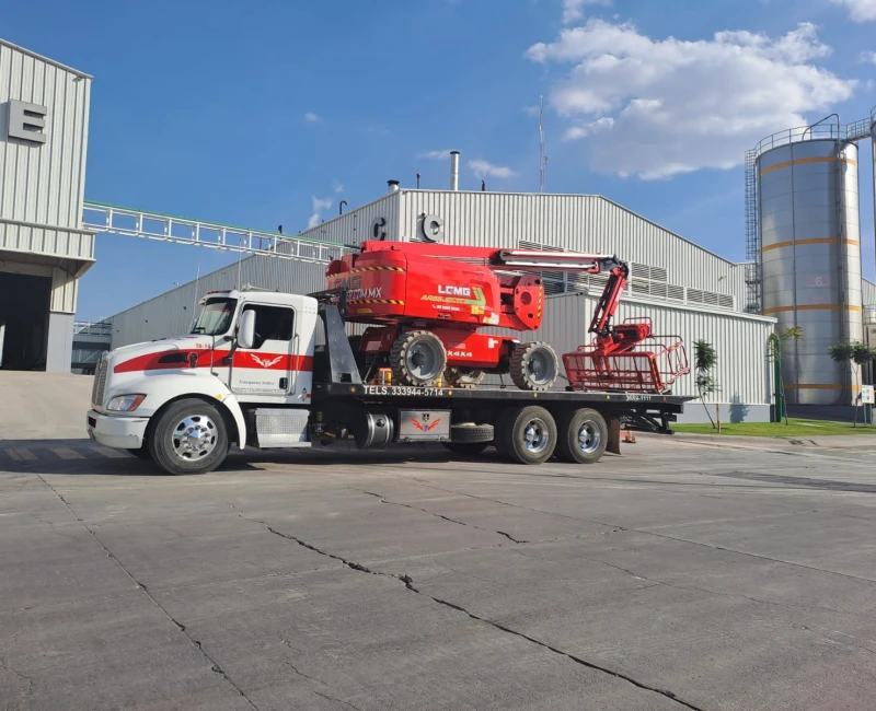 transporte de maquinaria pesada en guaalajara