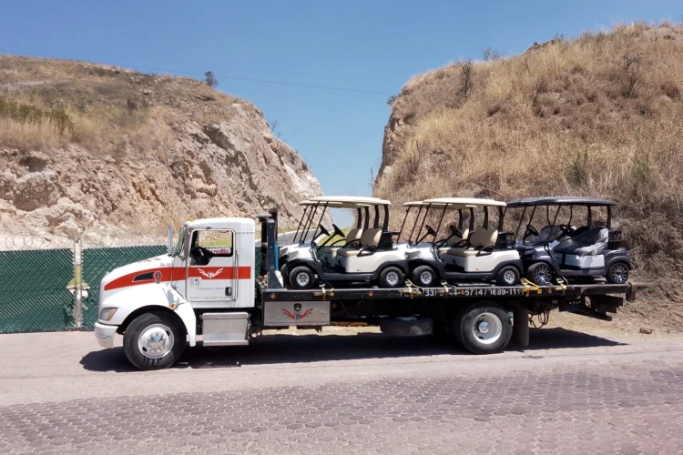 Transporte de Carritos de Golf maquinaria en guadalajara